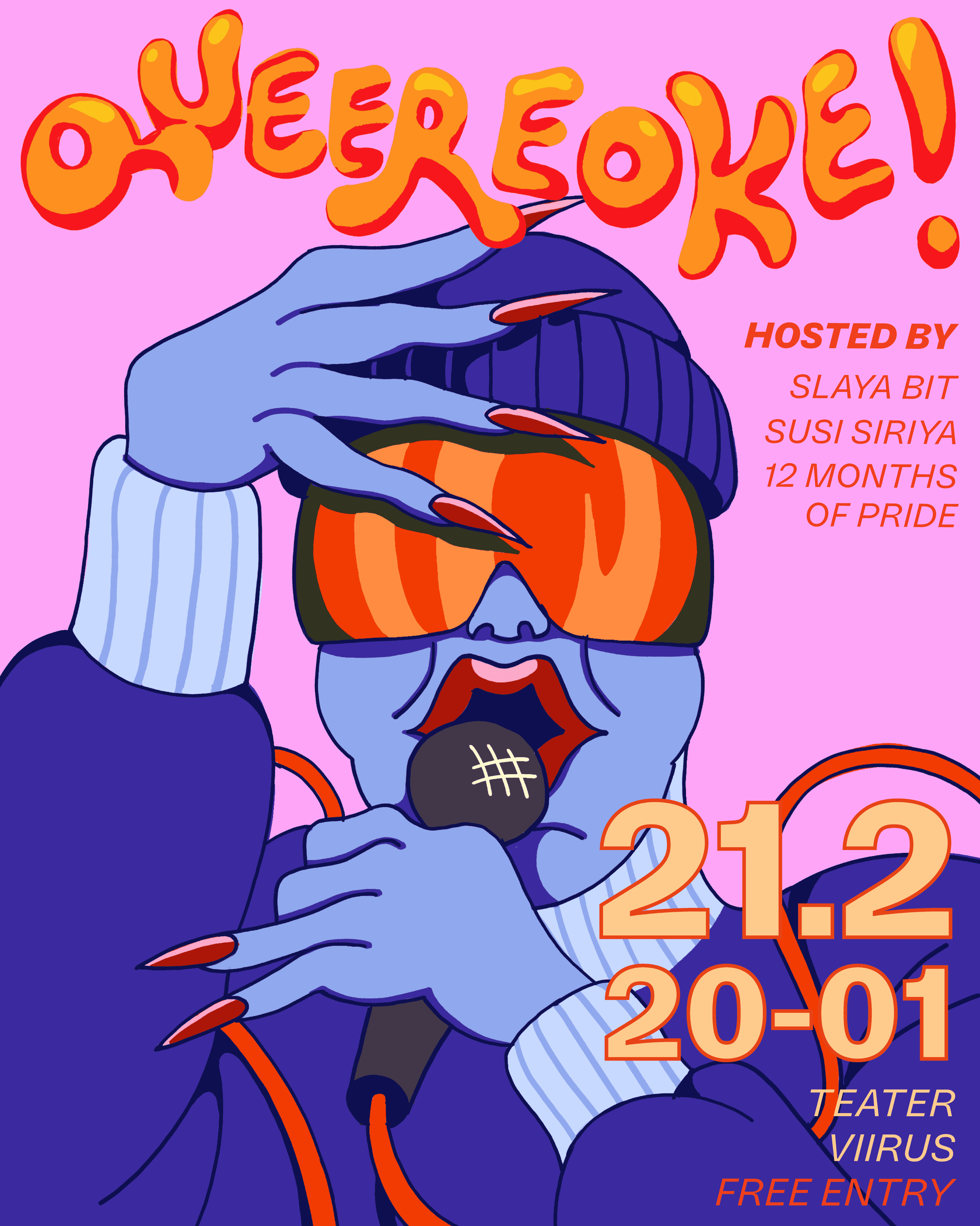 KLUBB: Queereoke is back at Viirus!